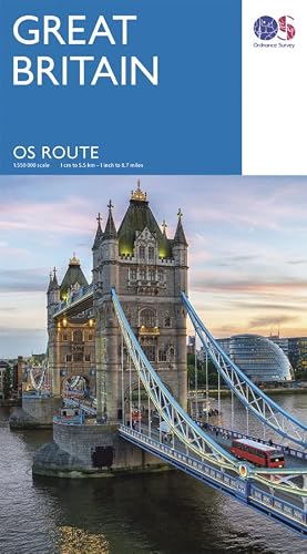 Os Route Map Great Britain