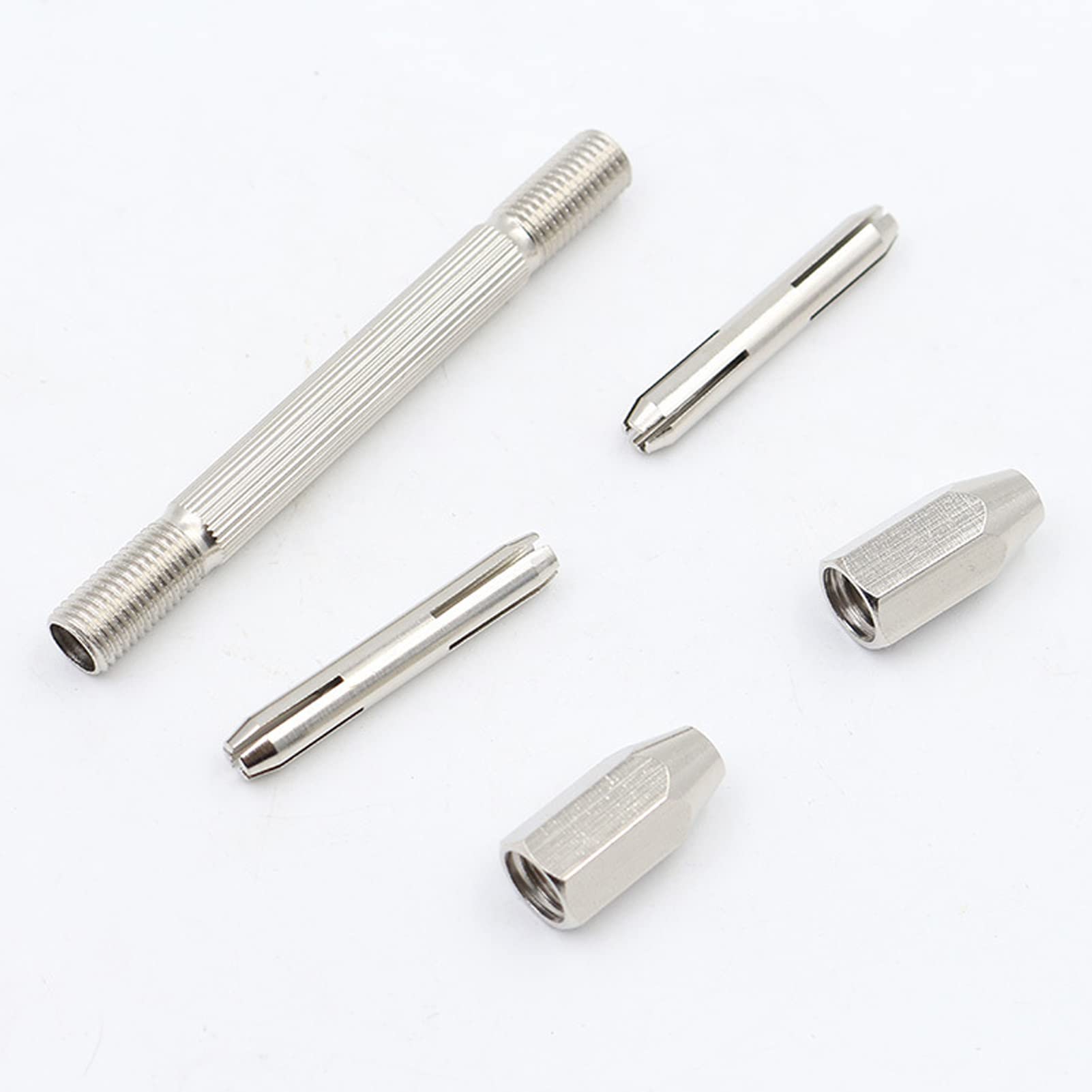 Mini Trapano a Mano 0-3 mm Doppia Punta per Legno, Tiglio, Corno d'Osso