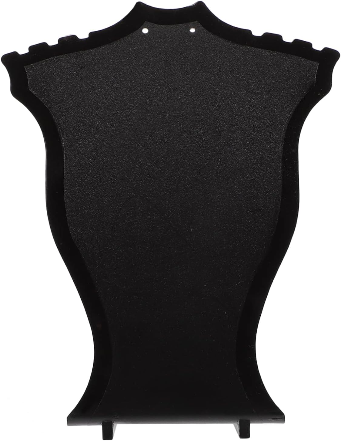 Plastic Earring Necklace Rack Jewelry Holder Stand for Shop Home Black