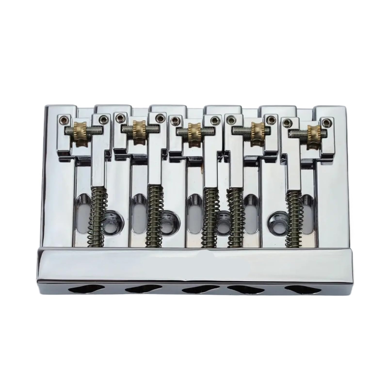 Generisch Bassbruecke, 4-Saiten 5-Saiten, Rollen, Messing