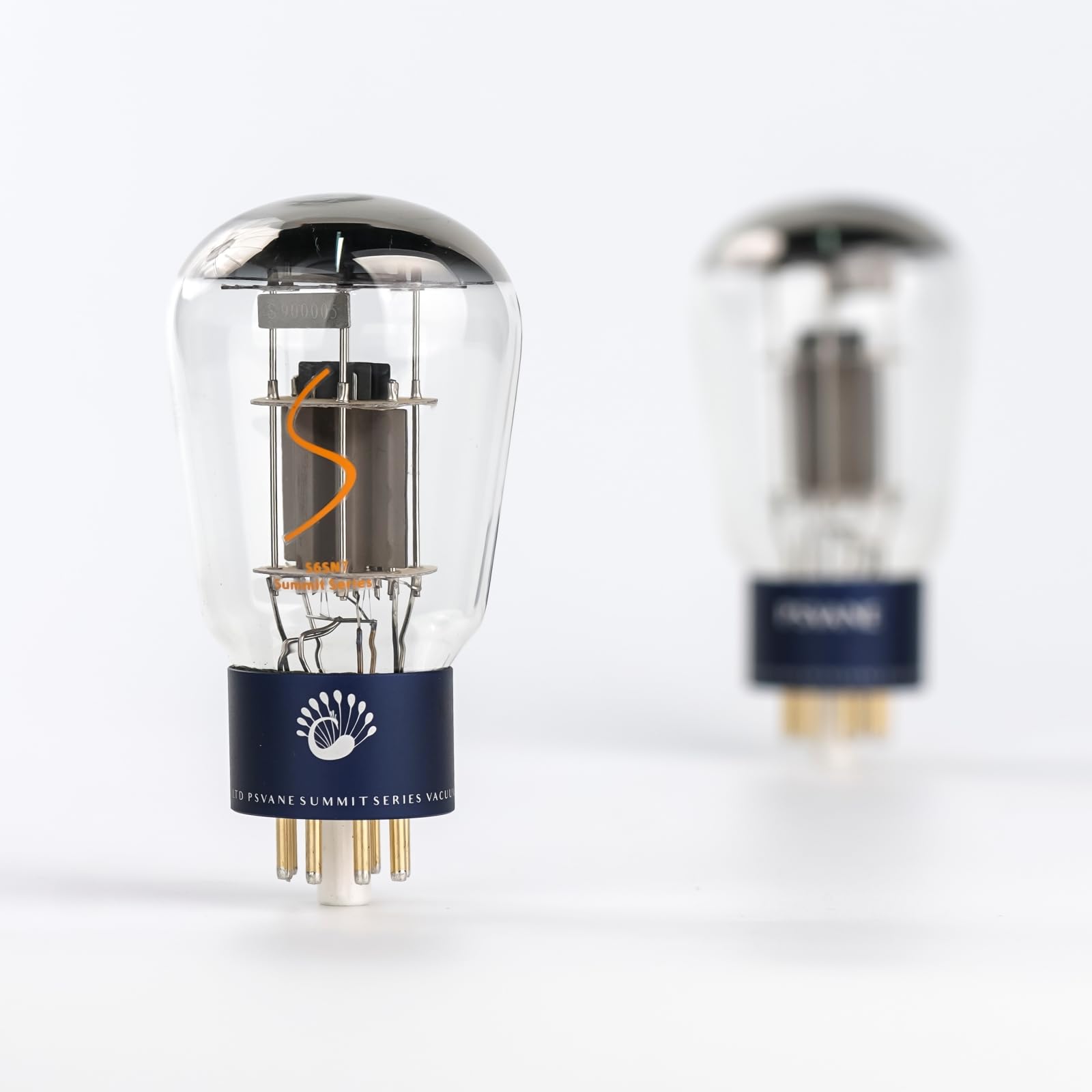 PSVANE Série Summit 6SN7 / CV181 Tubes à vide pour amplificateurs Paire assortie (PACK DE 2)