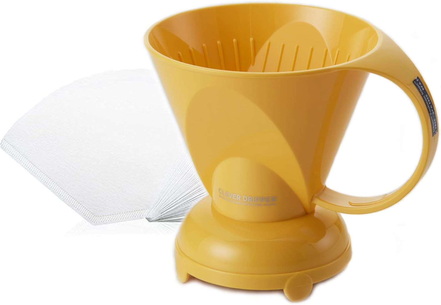 NEW Clever Yellow Coffee Dripper Coffee Maker Safe BPA Free
