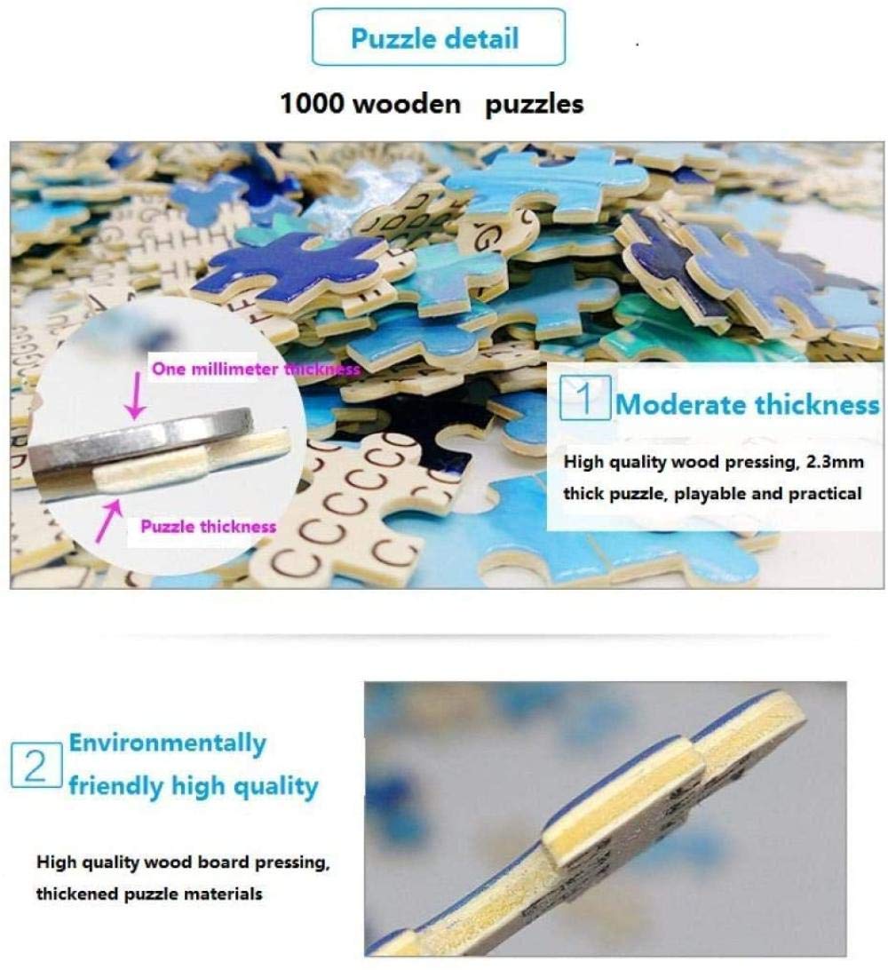 Rompecabezas Adultos Niños Rompecabezas de Madera 6000 Piezas (Pozo de Agua) Juguetes Niños Puzzles para Adultos Es Un Buen Regalo para Amigos