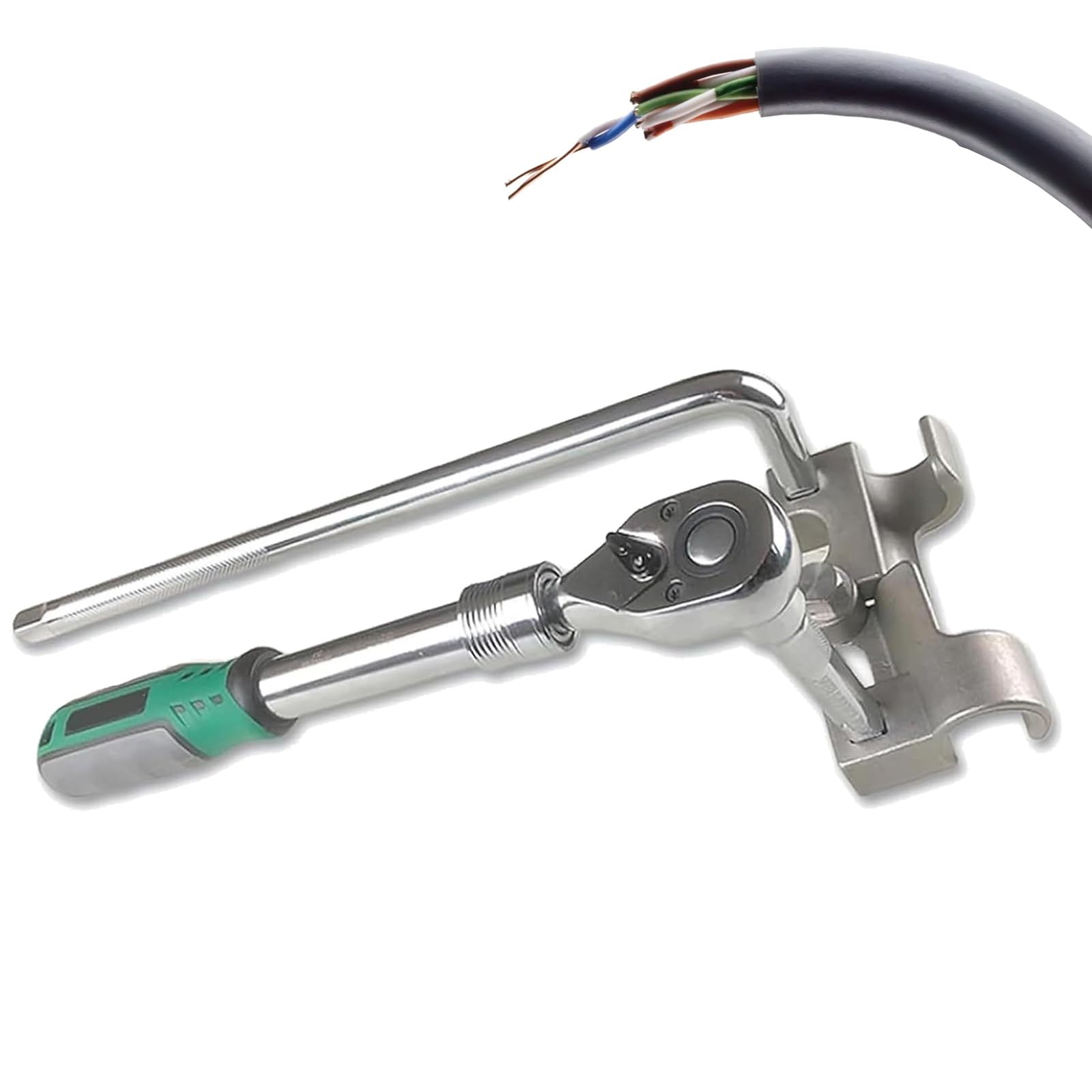 YXZQLOZ Manual CCD cable bender kit, maximum bending diameter 25mm, split type, portable manual tool,for copper wires of 35-240 square millimeters.