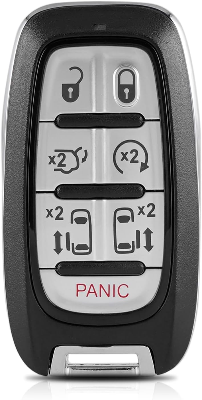Smart Key Fob Replacement Remote Fob for Chrysler Pacifica 2017 2018 2019 2020 2021 2022 2023 2024 Chrysler Voyager 2020-2024 Proximity Keyless Entry Remote M3N-97395900 7 Buttons - Image 5
