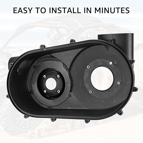 Miniatura 6 de HAKA TOUGH Cubierta interior del variador del embrague X3, cubierta interior de la carcasa de transmisión de la placa de transmisión del embrague de