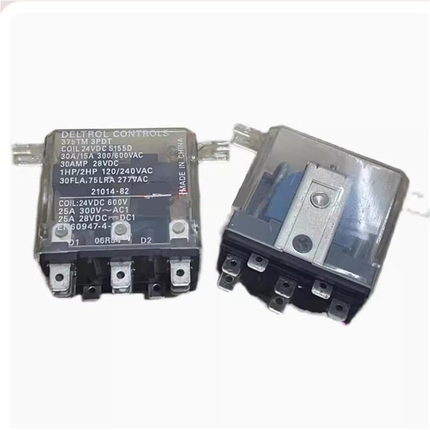 375TM 3PDT 24VDC S155D 375TM 3PDT -24VDC S155D 24V DCV24 DCV24 Relay 1Pcs