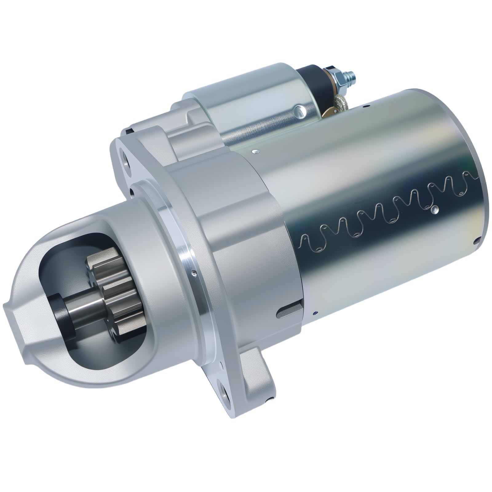 Starter Replacement New for 2009-2014 Hyundai Sonata, 2010-2014 Santa Fe Sport, 2012-2014 Kia Optima, 2011-2014 Sorento, L4 2.4L, 361002G100, 361002G100, FS14N1 SVA0019 41012398 41012399 19090N