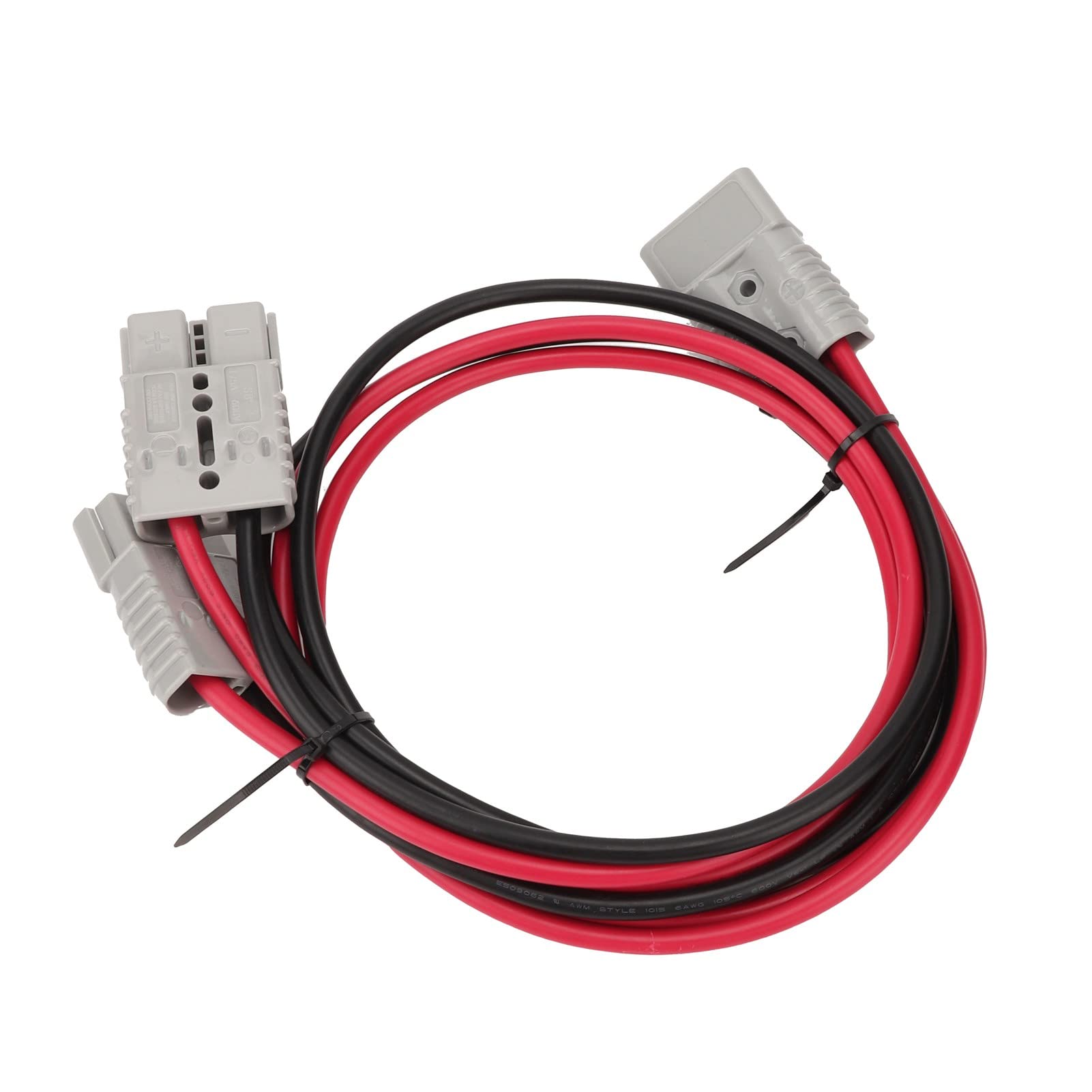 Bediffer Kabel łączący do ładowania Akumulatora Trwały Przewód Wysokiej Częstotliwości 6AWG do zastosowań w Przemyśle Motoryzacyjnym o Długości 120 Cm