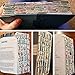 INSPRING Bible Tabs Floral Adhesive Stickers for Indexing 72 Pieces (66 Books and 6 Blanks) Christian Gift