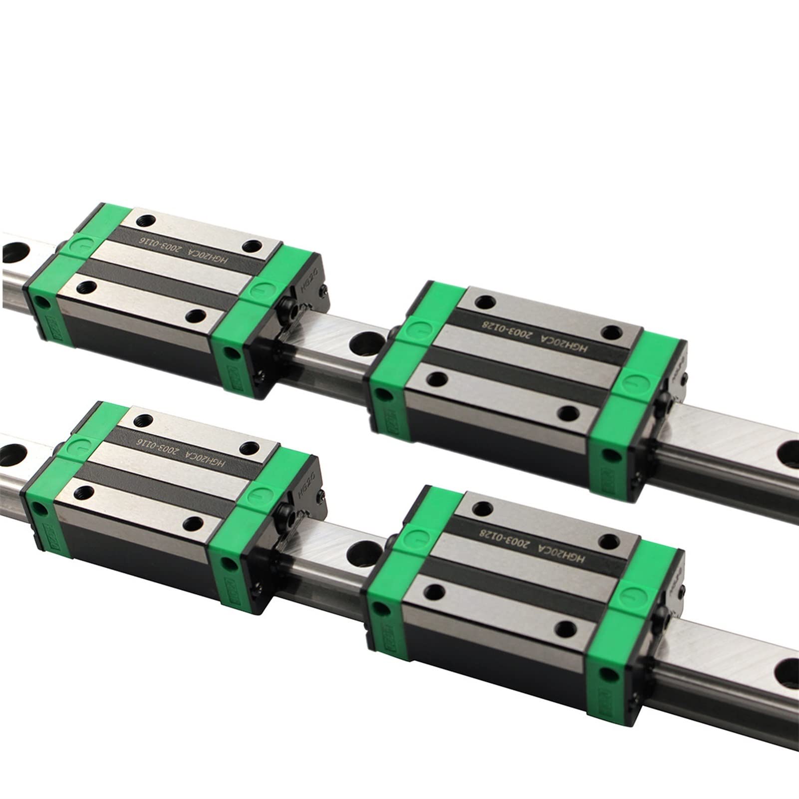 Carril Lineal Cuadrado Con Bloque De Rodamiento HGH15CA