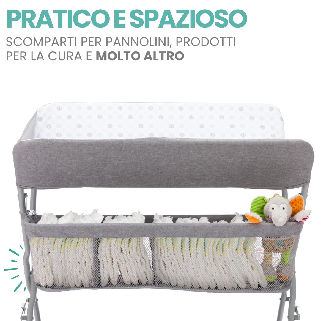 Fasciatoio portatile per neonati e ragazzi, fasciatoio