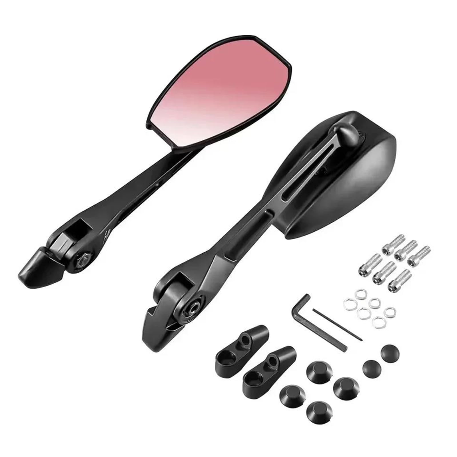 Sicurezza del veicolo Specchietti Retrovisori Laterali Universali Per Moto Per Yamaha YZF 600R R1 R6 R6S Per Suzuki Per GSXR600 750 1000
