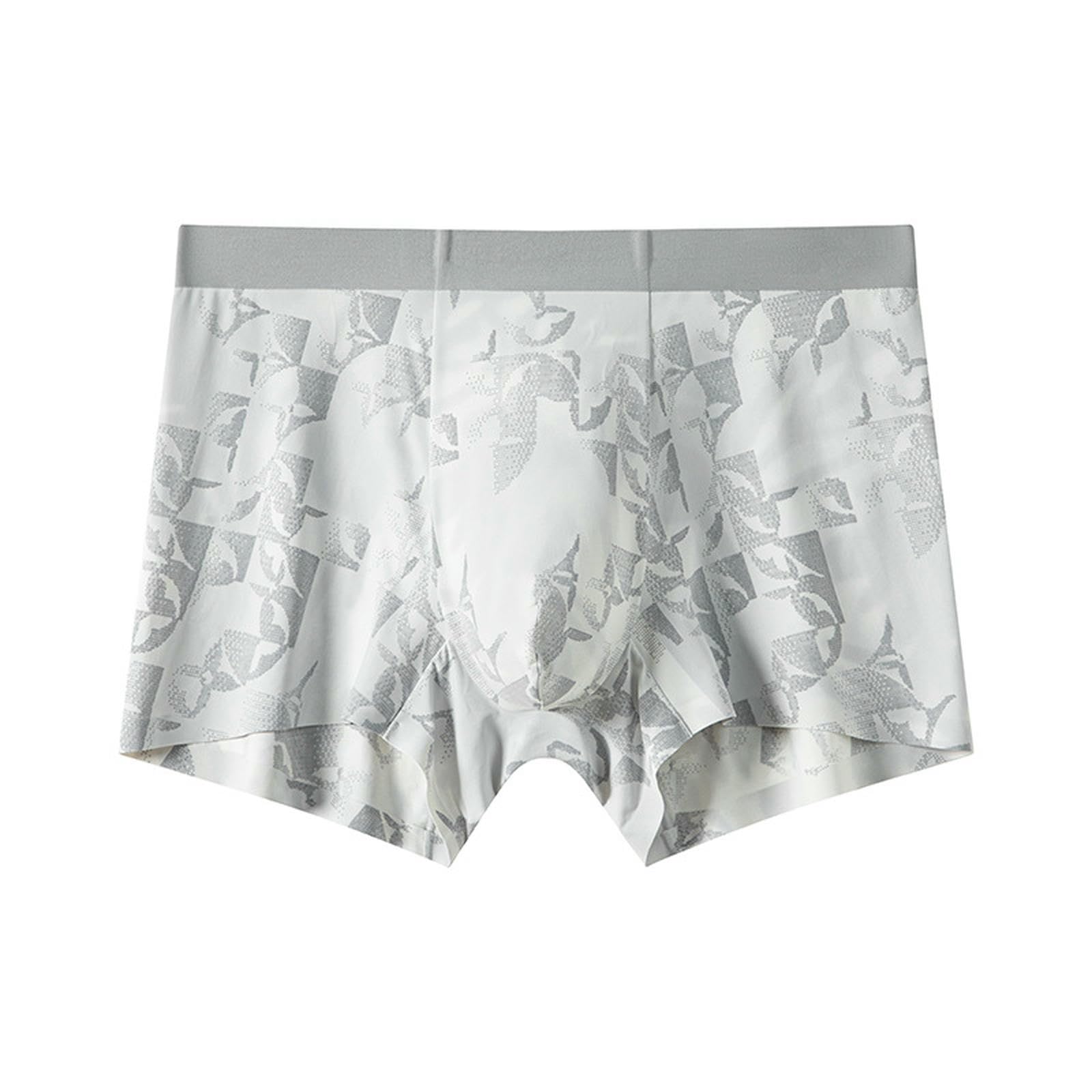 Calzoncillos hombre boxer seda hielo evita sudoración ropa interior XXXL pack 3