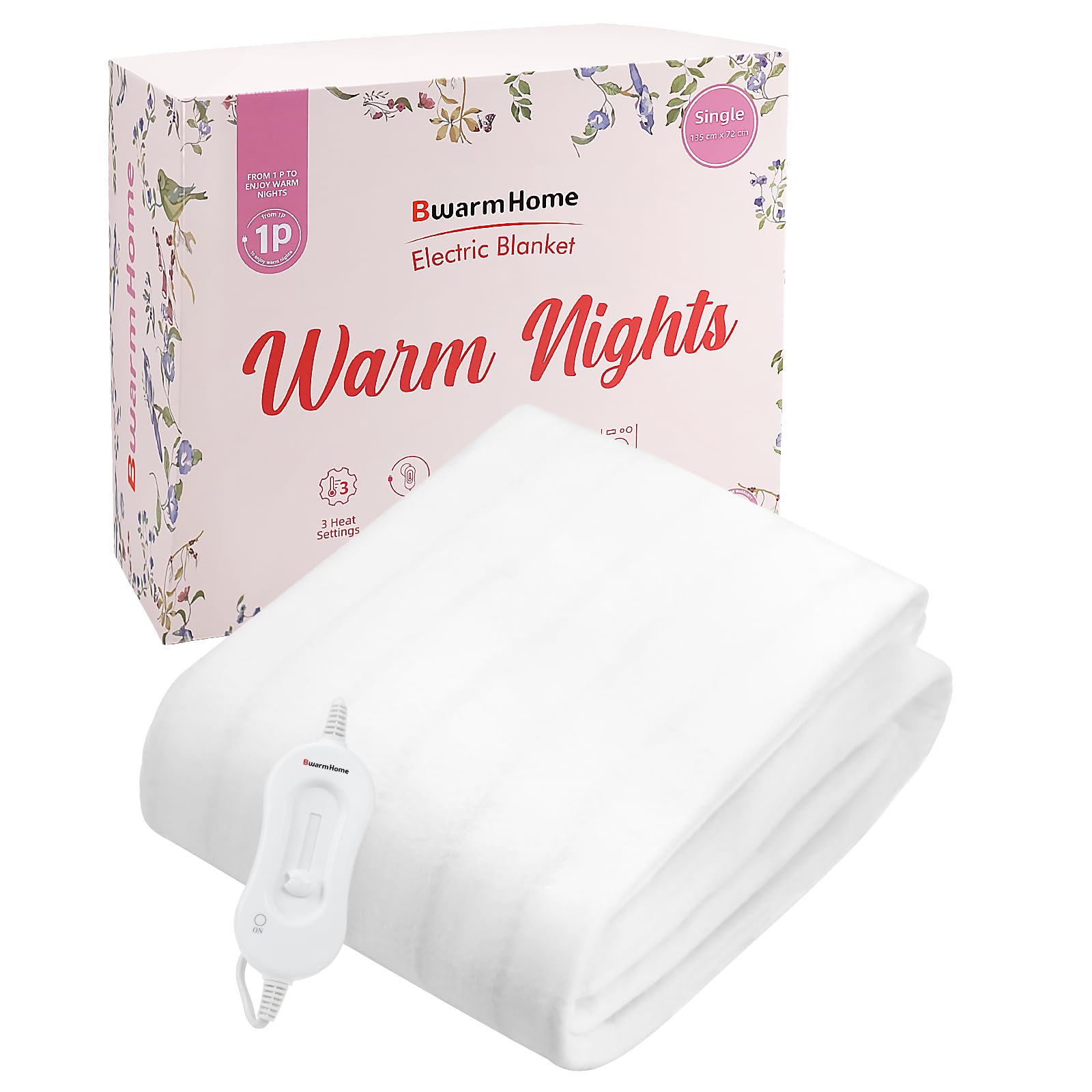 Electric Blanket Low Price Bwarm Electric Heated Mattress Pad King