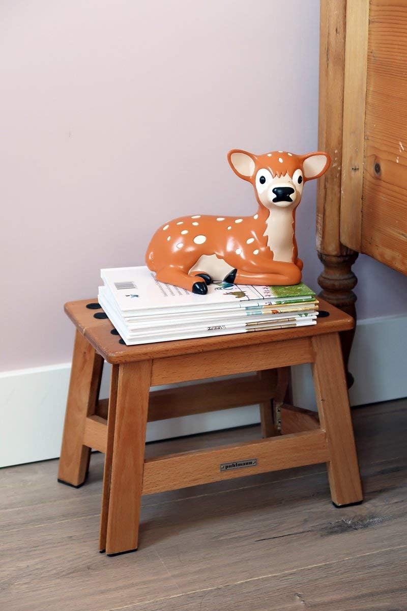 Puhlmann James Foldable Wooden Stool Amazon.co.uk Home & Kitchen