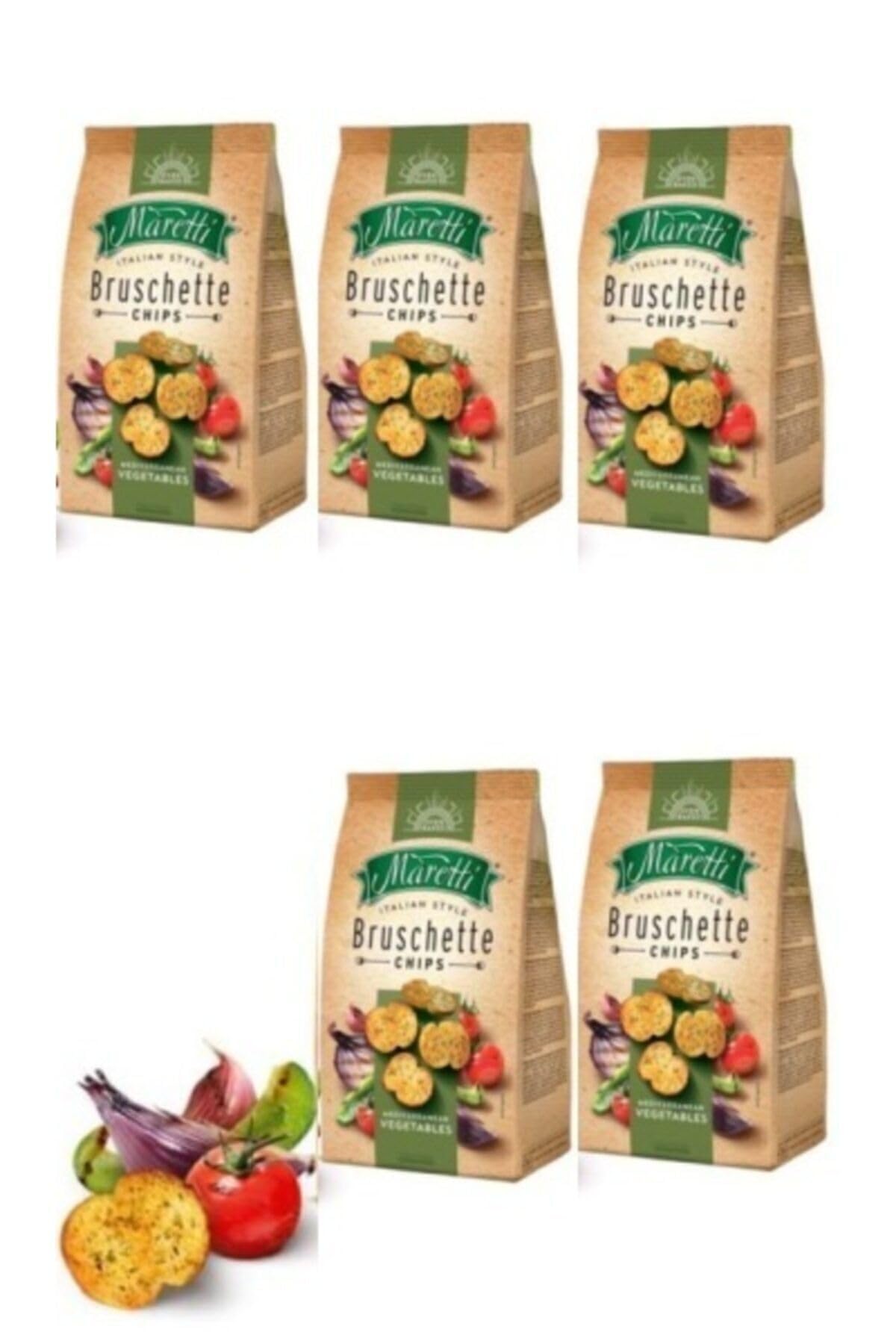 Maretti Bruschette Mediterranean Vegetables 5 X 70Gr