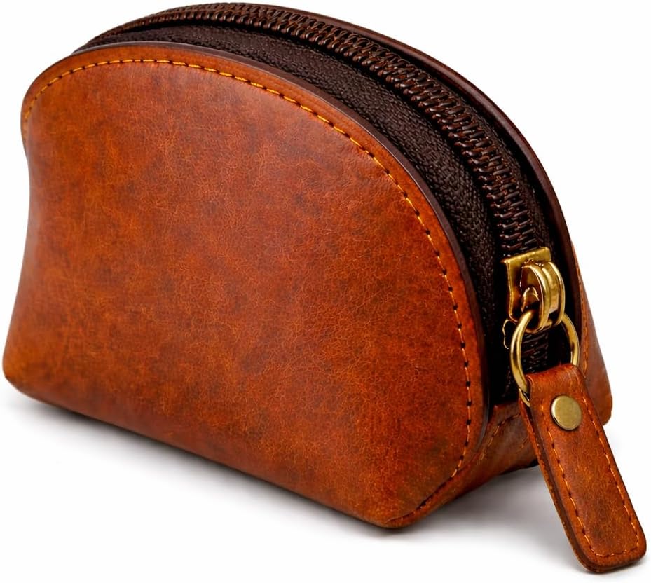 Calf Leather Toiletry Bag for Men - The Ultimate Travel Dopp Kit and Hygiene Organizer, Perfect Men's Toiletry Travel Bag