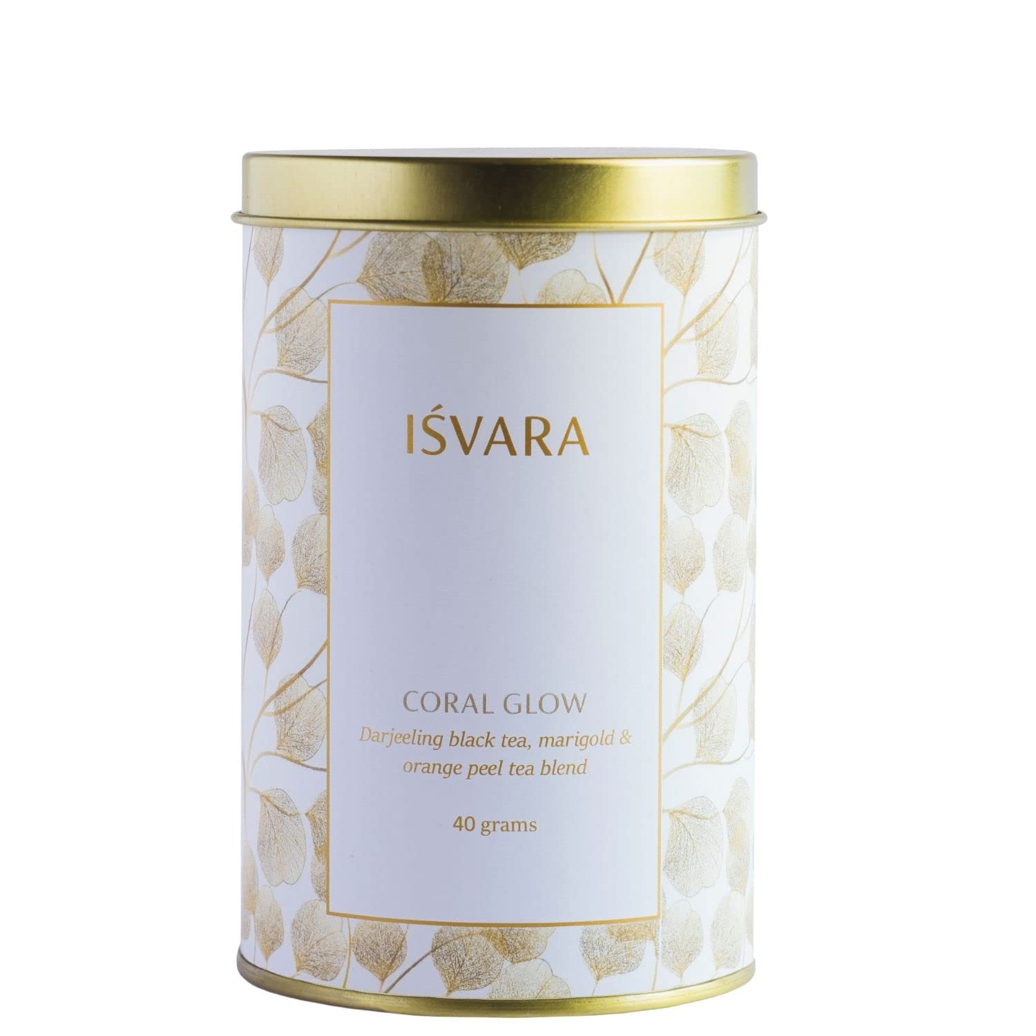 ISVARA Black Tea - Coral Glow, Floral Loose Leaves, Strong, Malty mix of Darjeeling Tea, Orange Peel, Marigold Petals, Rich in antioxidants, Skin Healing, Reduces inflammation 40gm (B0C2PXVQDG) Amazon Price History, Amazon Price Tracker