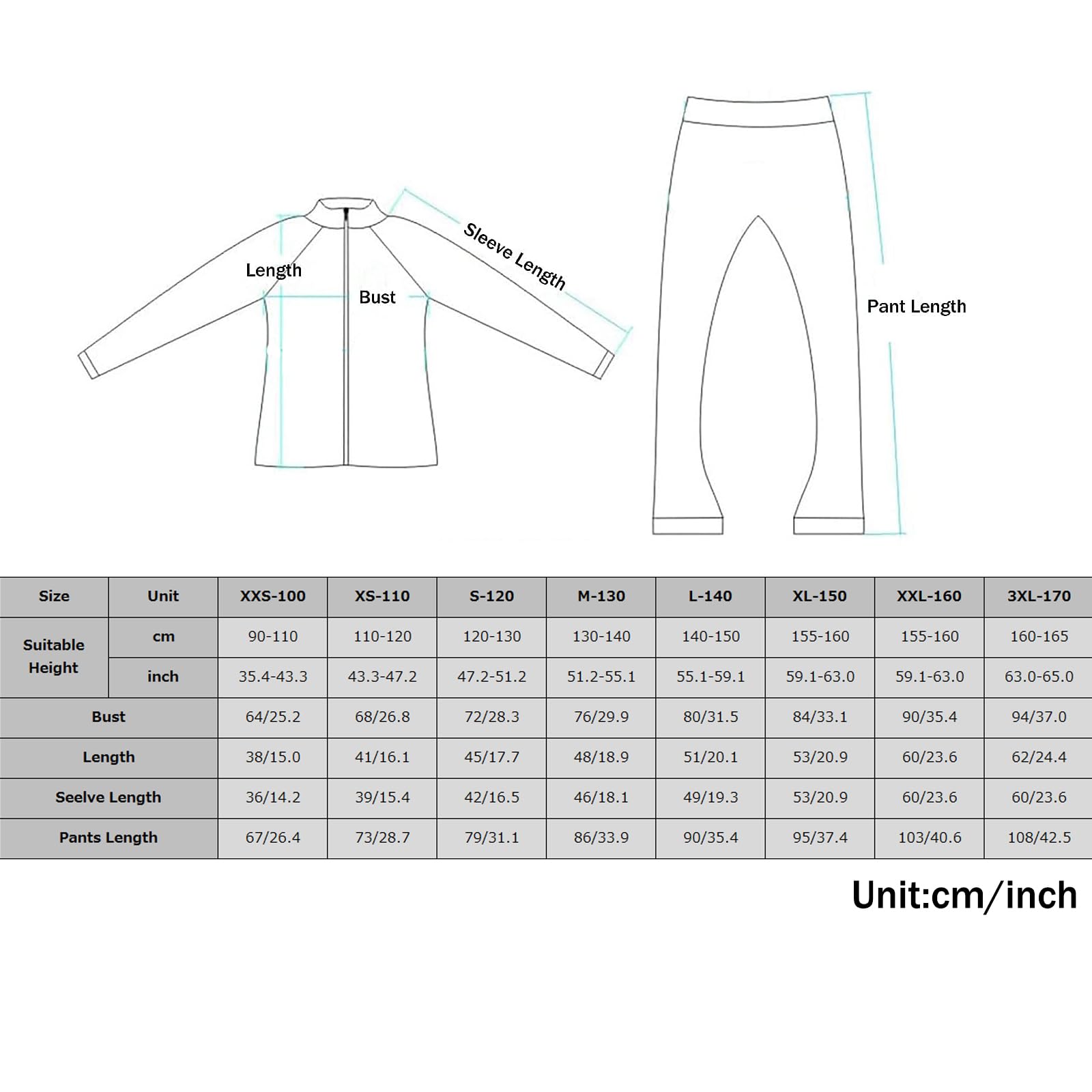 Chaquetas y Pantalones de Patinaje Artístico Mujeres Niñas Conjuntos de Pantalones de Entrenamiento Trajes de Patinaje sobre Hielo(Size:XXS,Color:Azul)