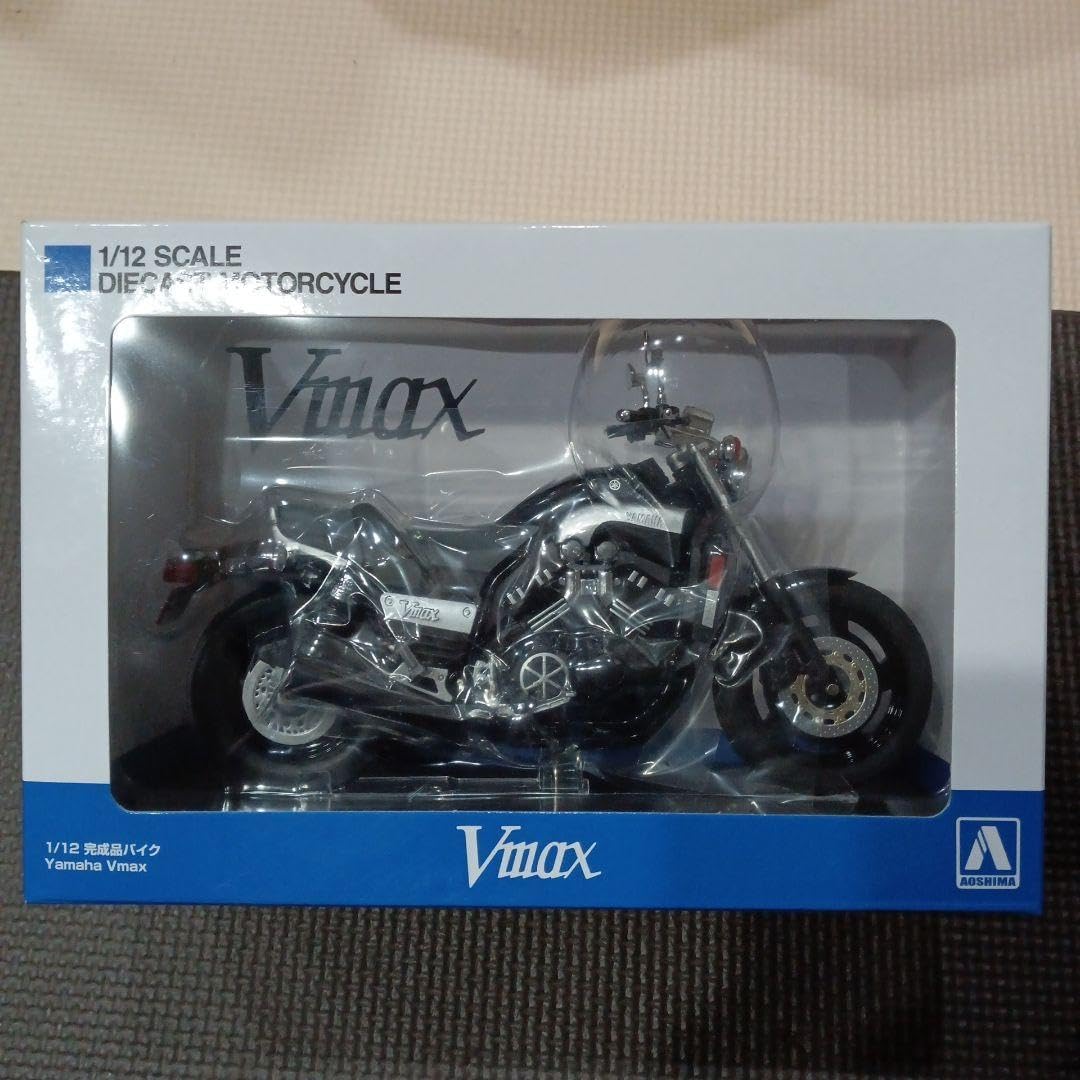 ヤマハ VMAXブラック 1／12スケールモデル 1/12 YAMAHA VMAX セイバー