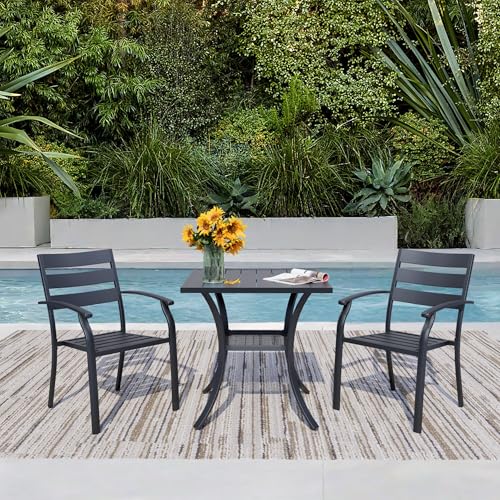 Stabrech 3 Pieces Outdoor Dining Set