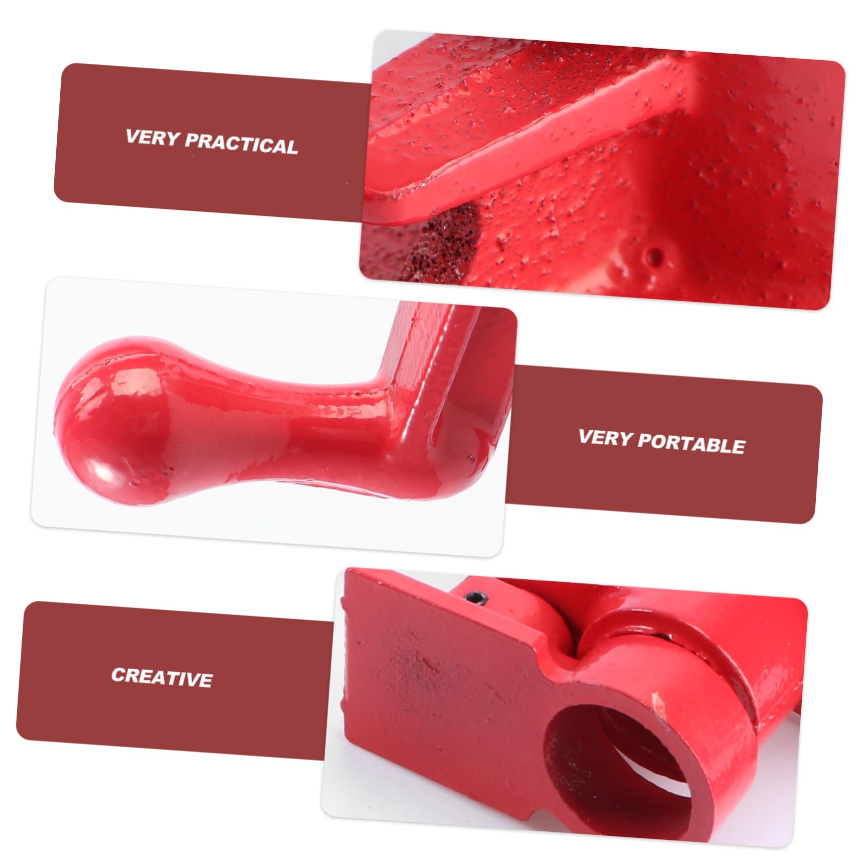 SHINEOFI Abrazaderas De Tubería De Madera Accesorio Para Carpintero Herramienta Para Tableros Resistentes Oxidación