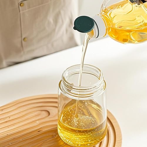 Miniatura 5 de Dispensador de aceite para cocina, paquete de 2, pulverizador de aceite de oliva 2 en 1, dispensador de aceite de oliva para cocinar para freidora