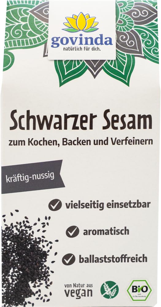 Schwarzer Sesam 18 x 200 g