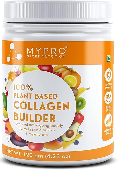 Cuty Sport Nutrition Plant Base Collagen Builder Enriched with (Biotin, Silica, Sesbania, Bamboo Shoot) Advanced Anti-ageing Beauty Formula Skin Elasticity & Regenerate, for Men & Women, 4.23 oz Cuty Sport Nutrition Plant Base Collagen Builder Enriched with (Biotin, Silica, Sesbania, Bamboo Shoot) Advanced Anti-ageing Beauty Formula Skin Elasticity & Regenerate, for Men & Women, 4.23 oz