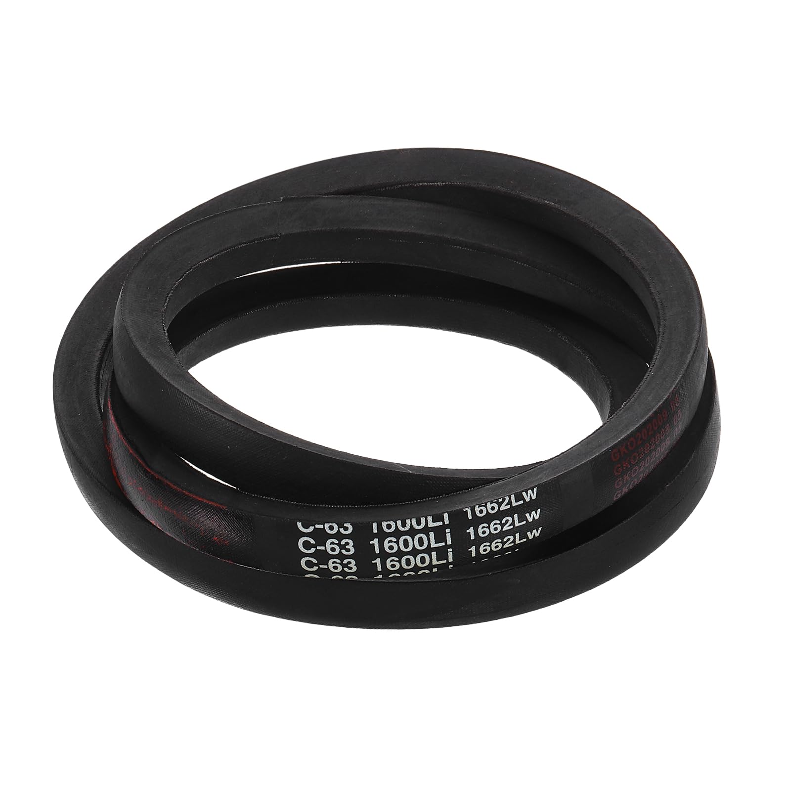 uxcell C53 Drive V-Belt 53 Inch (1346mm) Inner Circumference x 22mm Width x 14mm Height, Rubber V Belt for Power Transmission — Amazon image 7