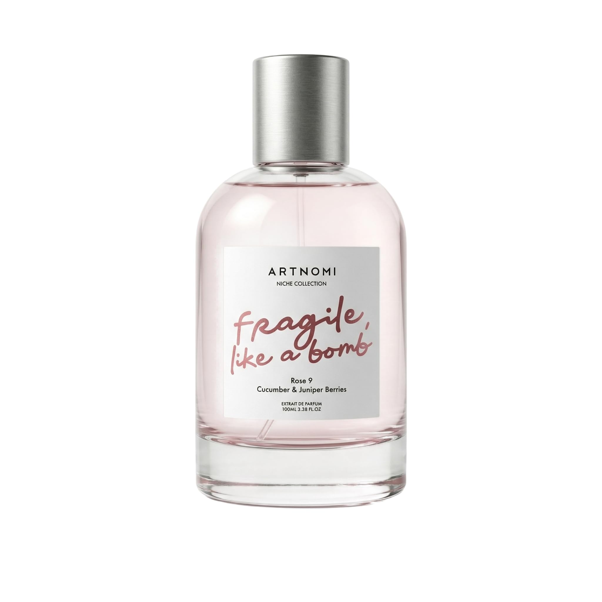 Fragile Like a Bomb Extrait De Parfum 100ml | Rose, Cucumber & Juniper Notes | Unisex Niche Perfume | Premium Extrait de Parfum Spray | Extreme Long Lasting Fresg Aquatic Floral-image-13