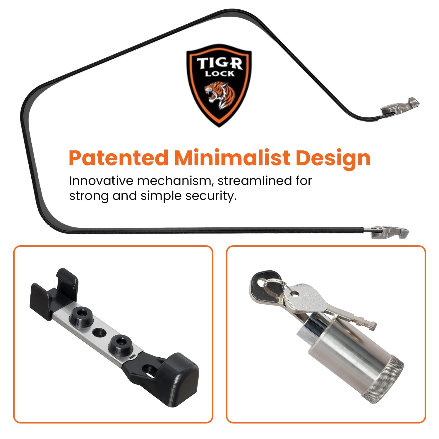 Amazon.co.jp: TiGr Lock (タイガーロック) mini+ BLUE タイガーロック