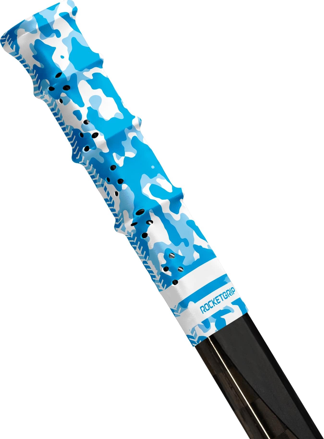 ROCKETGRIP – Impugnatura sportiva per mazza da hockey su ghiaccio – Maniglie forate – Accessori per hockey su ghiaccio, taglia unica