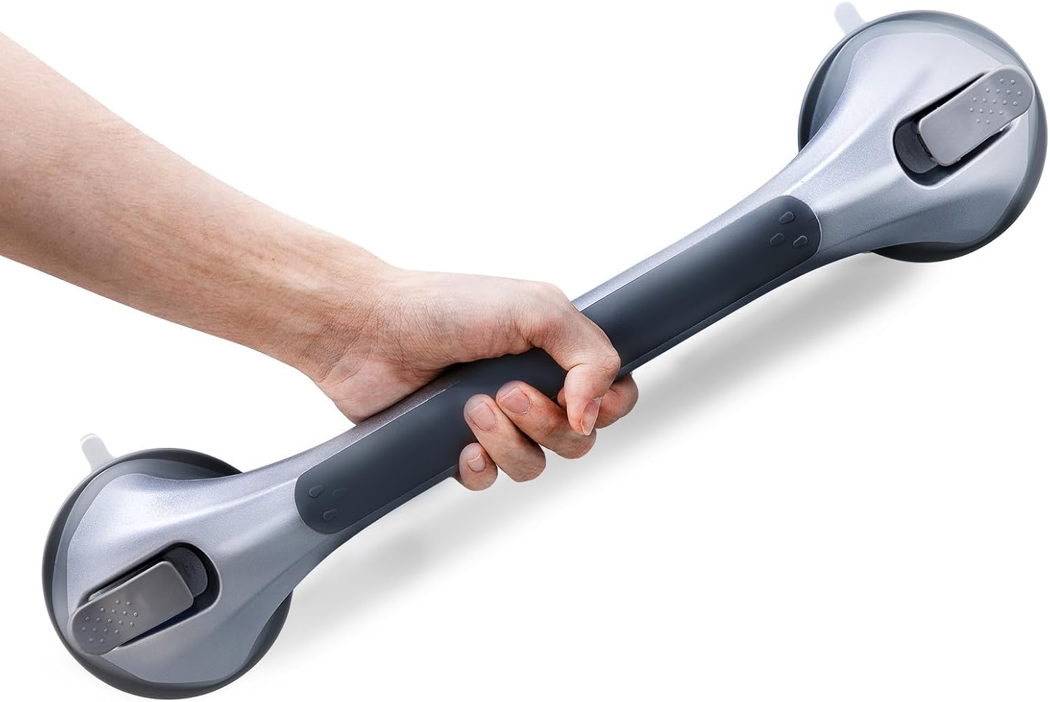 LEVERLOC Shower Grab Bars for Bathtubs and Showers, Easy to