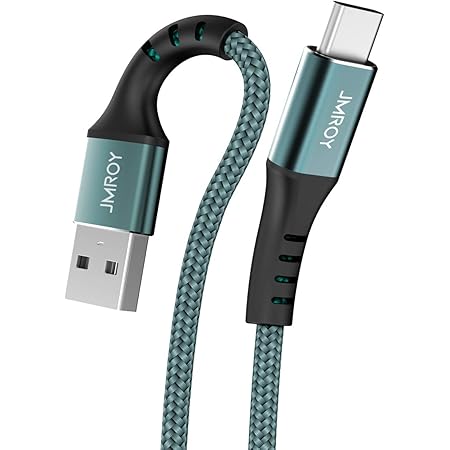 EverActive Cavo USB-C / Tipo C In Nylon 30cm - Ricarica Rapida 3A E Trasferimento Dati 480Mbps - Nero - Modello CBB-0.3CB - 3