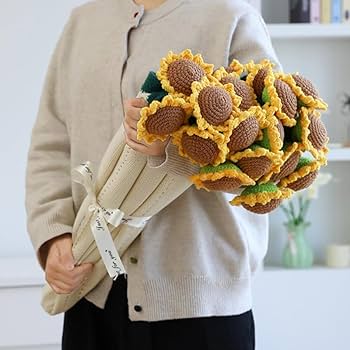 手編みのフラワーモチーフつなぎのブランケット(ベッドカバー、ソファカバーに◎) かぎ針編み/フラワーモチーフ/ソファカバー/ブランケット