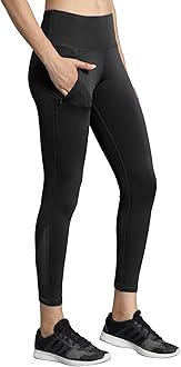 Gym wear Mesh Legging Workout Pants with Side Pockets/Stretchable Tights/Highwaist Sports Fitness Yoga Track Pants for Women & Girls