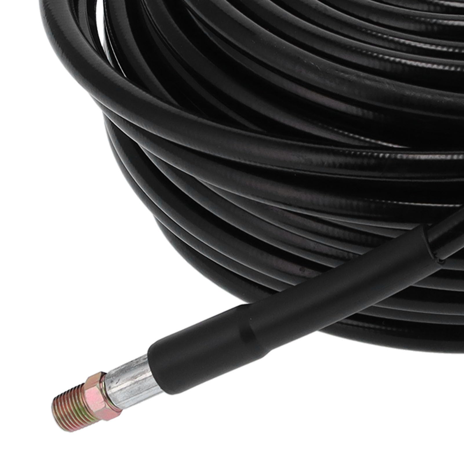 Haofy Zestaw do Czyszczenia Kanalizacji Pod Wysokim Ciśnieniem 5800 PSI Trwały wąż do Czyszczenia Odpływów do Myjki Ciśnieniowej Elektrycznej/gazowej, wąż o Długości 30 Stóp do Użytku Domowego