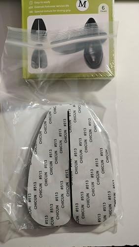 Antiscivolo per scarpe migliorano l'aderenza - Bukihome 3 paia Protezione della suola Ridurre l'usura della suola, adesivo a lunga durata Resistente per calzature da uomo/donna (Nero, M Antiscivolo per scarpe migliorano l'aderenza - Bukihome 3 paia Protezione della suola Ridurre l'usura della suola, adesivo a lunga durata Resistente per calzature da uomo/donna (Nero, M