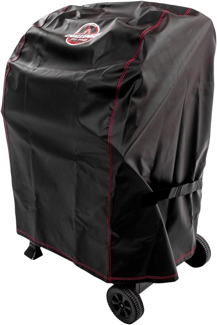 Challenger Outdoors Grill BBQ Cover Deluxe Fits up to 24 with Storage Bag, Large