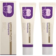 Tooth Refresh Toothpaste,Teeth Whitening & Stain Remover, 2 Pack | Hydroxyapatite for Enamel Support,Fresh Breath, Gentle for Sensitive Teeth,Fluoride-Free,Adults & Kids,3.5 Oz