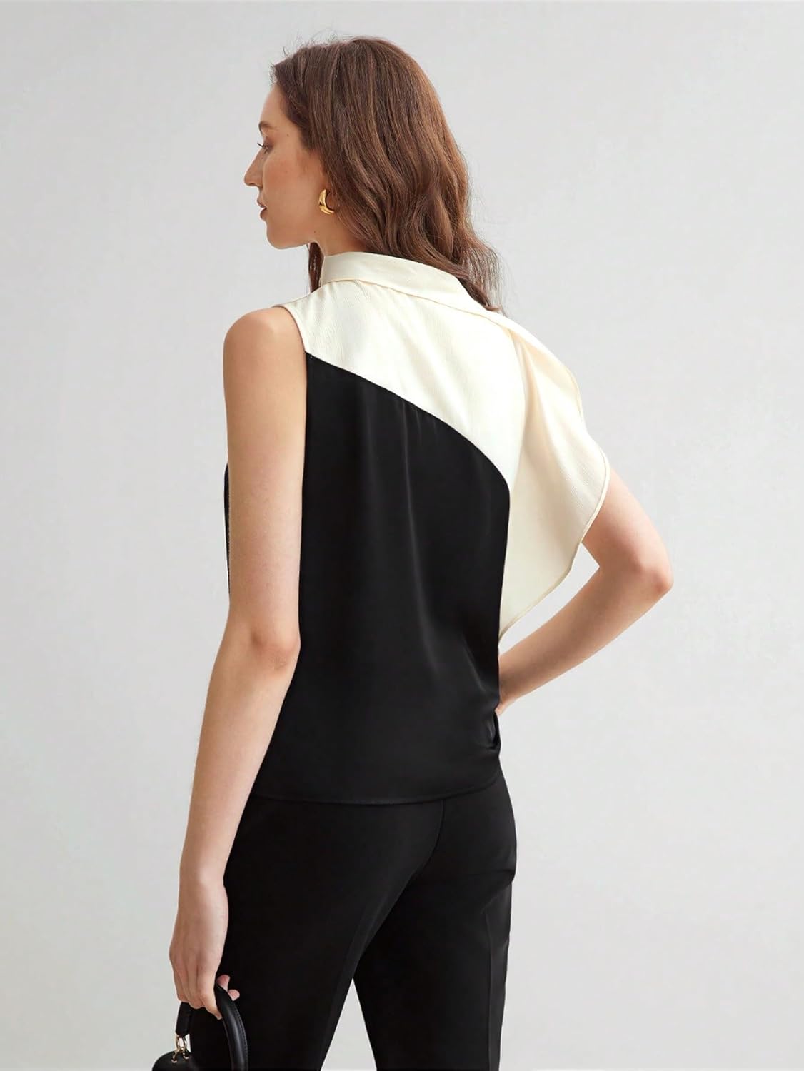 Women's Classic-Fit Shirt RUFFLE TRIM BLOUSE