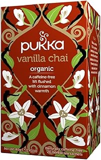 Pukka Herbs Vanilla Chai Tea, 20 Sachets