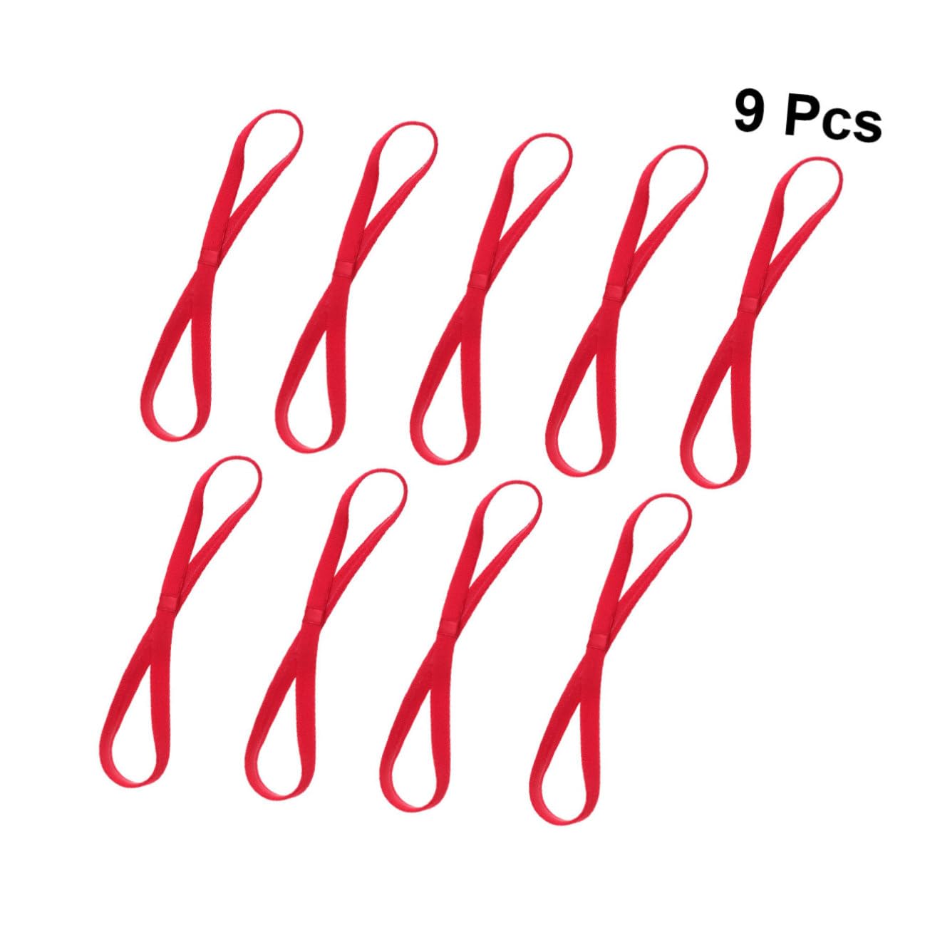 9 Uds Diadema De Fútbol Lazos para El Cabello para Hombres Banda para El Cabello para Hombres Mini Pasadores Bandas Elásticas para La Cabeza Diademas Elásticas para Mujeres Banda