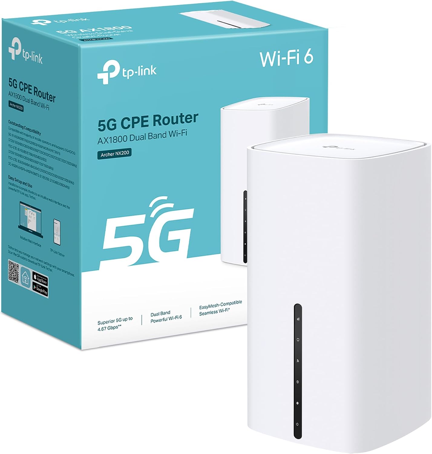 TP-Link Archer NX200 router 5G de sobremesa calidad precio