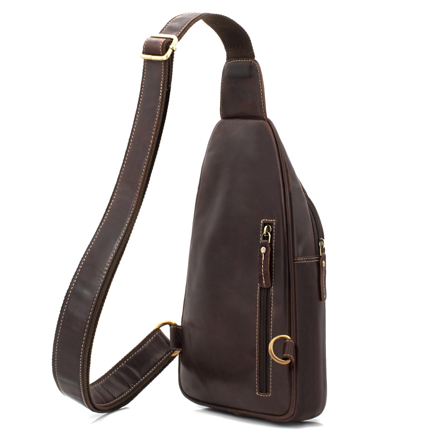 JOREY Herren Leder Umhängetasche Echtleder Robuste Crossbody Bag