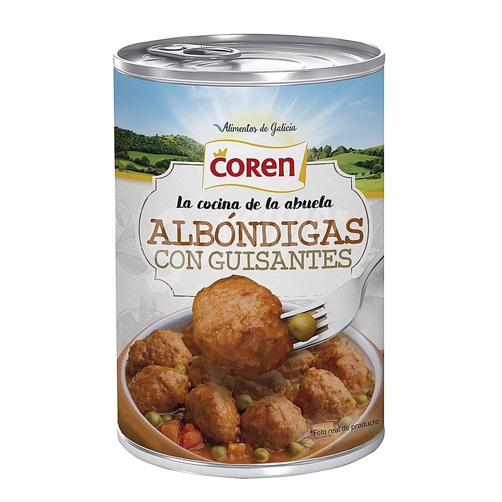Albóndigas Con Guisantes Coren (Louriño) 425gr