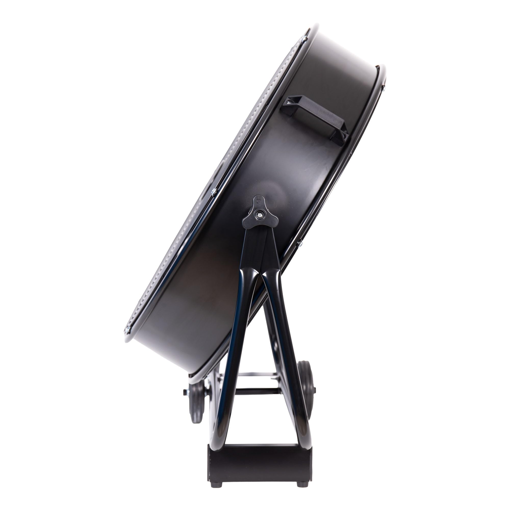 Cofan Ventilador Industrial de Suelo 200 W, 75 cm, 3 Velocidades, 3 Aspas de Aluminio de Alta Resistencia, con Ruedas, sin Asas, Motor Potente, Color Negro