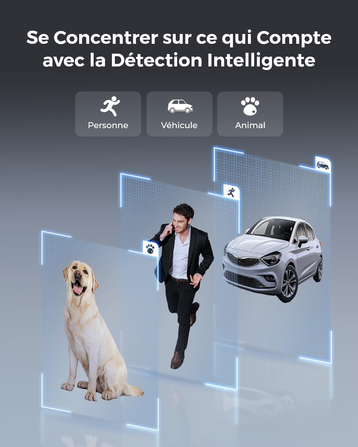 Reolink 4K Kit Caméra Surveillance PoE, Anti-Vandalisme IK10, NVR 8CH avec Disque Dur 2To, Vision Nocturne Couleur, Détection Personne/Véhicule/Animal, Audio Bidirectionnel, IP67 Résistant, RLK8-800V4